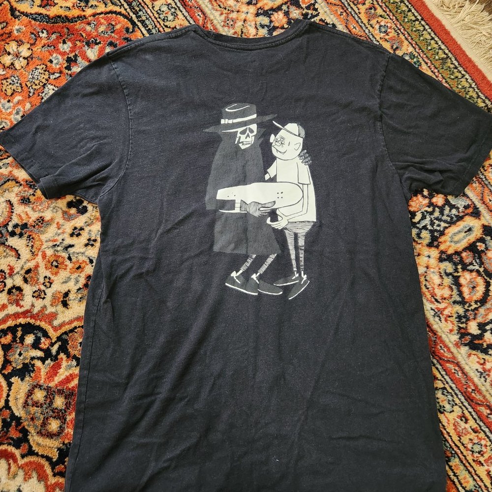 Vans x Yusuke Hanai Japanese artist t-shirt Skater Death - SIZE L